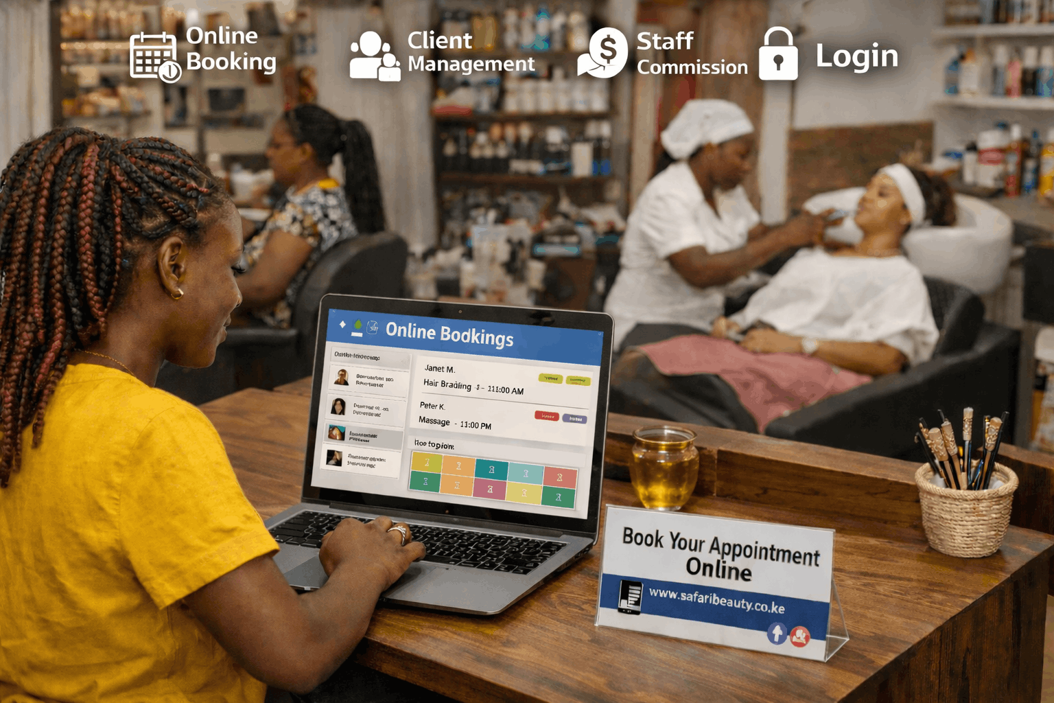 Salon and SPA Management